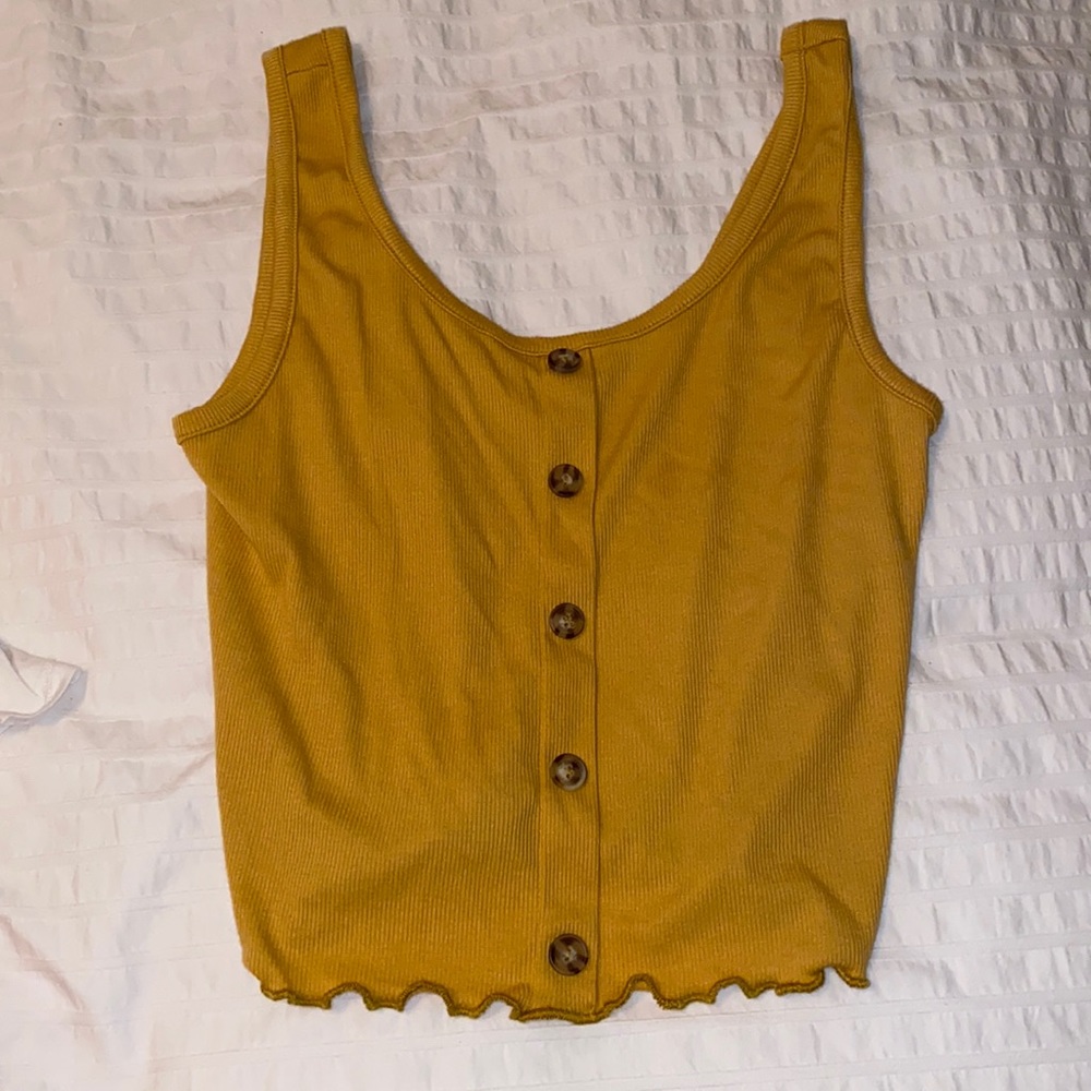 yellow tank